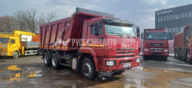 Купить КАМАЗ 6520-B5 самосвал б/у ДВС Cummins (2023 г.в. 29 189 км.)(7396) в компании Русбизнесавто - изображение 0