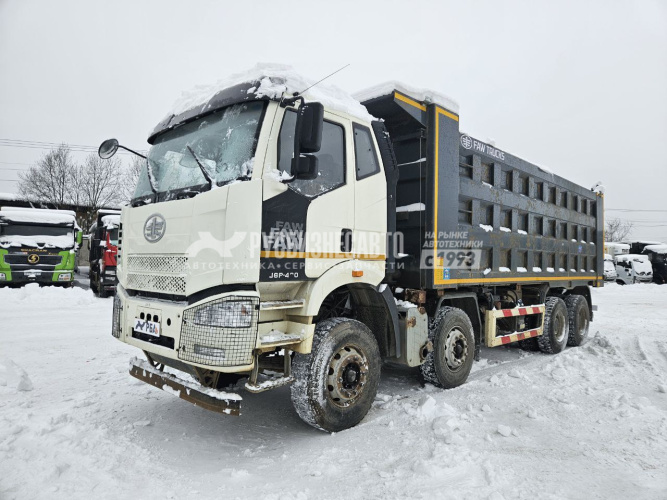 Купить Самосвал FAW J6 8x4 б/у (2023 г.в.,63 829 км.)(0694)Сбер комиссия- Бронь Загуменникова К. в компании Русбизнесавто - изображение 6