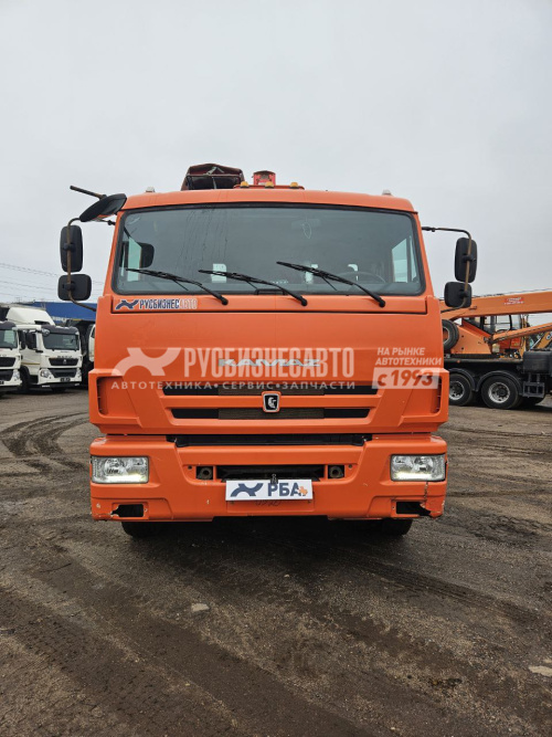 Купить КМУ КАМАЗ 65115 (Евро-5) KANGLIM KS2057H верх.упр. борт 6,2м.б\у (2022 г.в. 45 472 км 3007мч)(0520) в компании Русбизнесавто - изображение 1