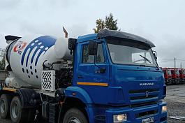 Автобетоносмеситель 5814Z9 (9м3) на шасси КАМАЗ 6520 б/у (2021г., 14 515км., 82 м.ч.) (0788)