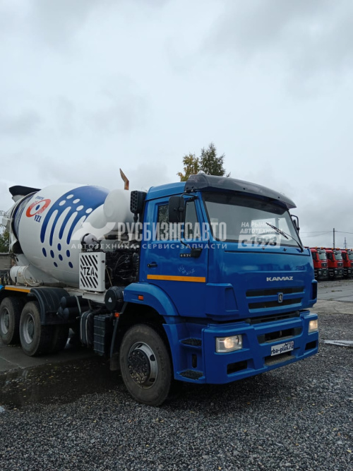 Купить Автобетоносмеситель 5814Z9 (9м3) на шасси КАМАЗ 6520 б/у (2021г., 14 515км., 82 м.ч.) (0788) в компании Русбизнесавто - изображение 0