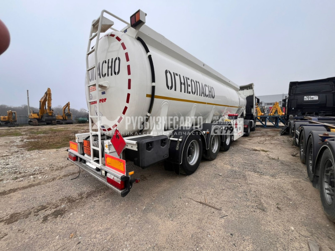 Купить KASSBOHRER полуприцеп-цистерна под свелые НП, алюминий 32м3 б/у (2020 г.)(9107) в компании Русбизнесавто - изображение 3