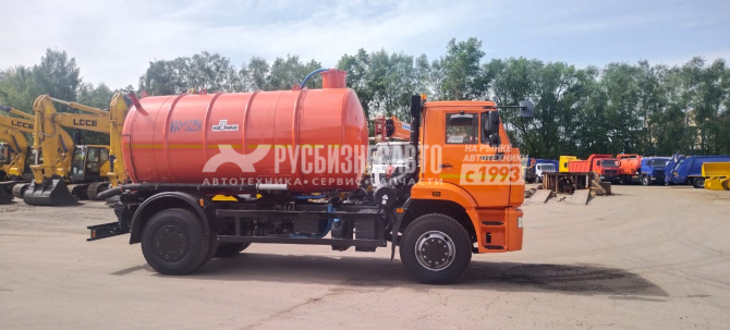 Купить КО-529-14 на шасси КАМАЗ 53605 вакуумная машина 11 м3																														 в компании Русбизнесавто - изображение 3