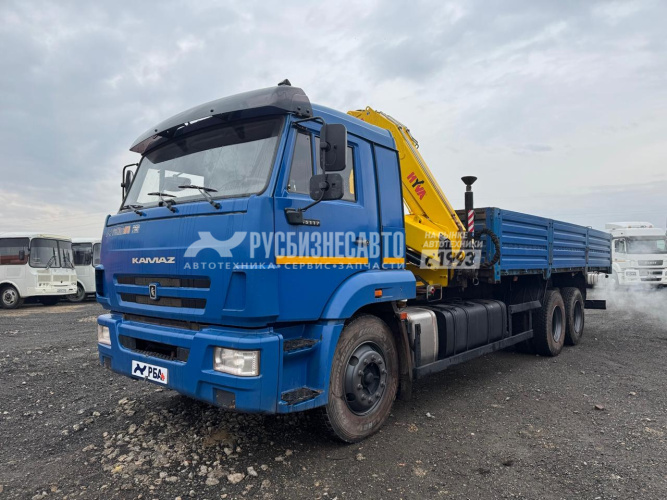 Купить КМУ КАМАЗ 65117 (6х4) + HYVA HB150 E2 б/у (2021 г.в., 61 360 км., 163 м/ч)(0165) в компании Русбизнесавто - изображение 4