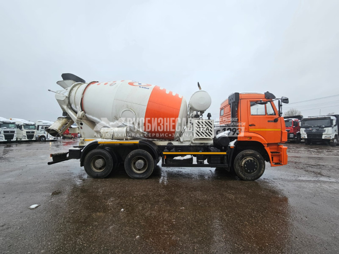 Купить Автобетоносмеситель 5814Z9 на шасси КАМАЗ 6520 6х4 б/у (2022 г., 4 256 км., 137 м.ч.)(1064) в компании Русбизнесавто - изображение 2