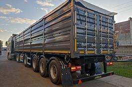 АВТОМАСТЕР мод АМ9564-31FS п/п самосвальный зерновоз, 4-оси пр-во Ceylan, пневмо, V-60м3, ССУ 1150