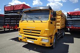 КАМАЗ 65115-50 самосвал-зерновоз б/у ( 2019 г.в.,150 000 км.)-продается в сцепке с прицепом