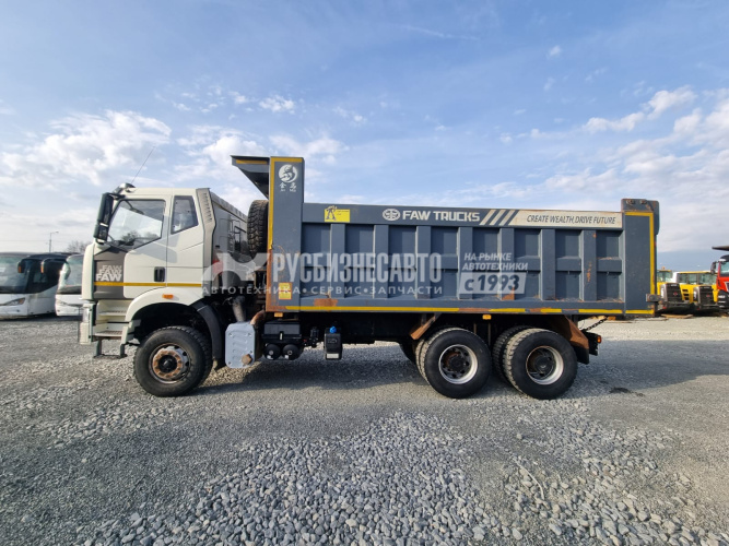 Купить Самосвал FAW J6 (6x4) б/у (2022 г., 49 219 км.)(6208) новая резина з.ось в компании Русбизнесавто - изображение 1