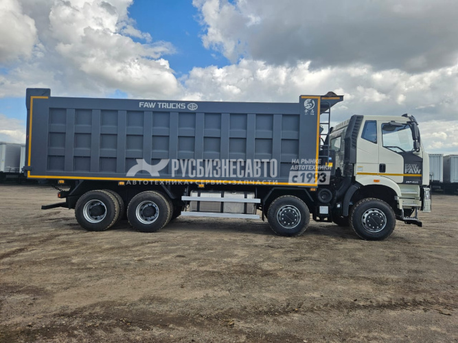 Купить Самосвал FAW J6 (8x4) б/у (2022 г., 49 133 км.)(6962) - передние шины новые в компании Русбизнесавто - изображение 2