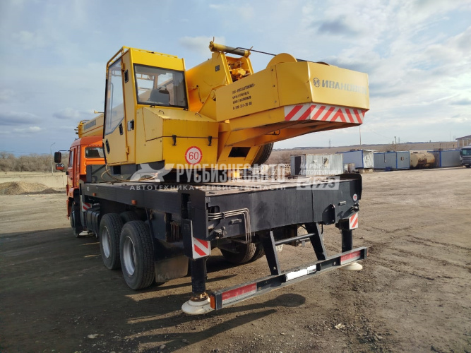 Купить Автокран Ивановец КС-45717К-1(овоид) шасси КАМАЗ 65115 6х4 б/у (2021г, 8 500 км)(0103) в компании Русбизнесавто - изображение 6