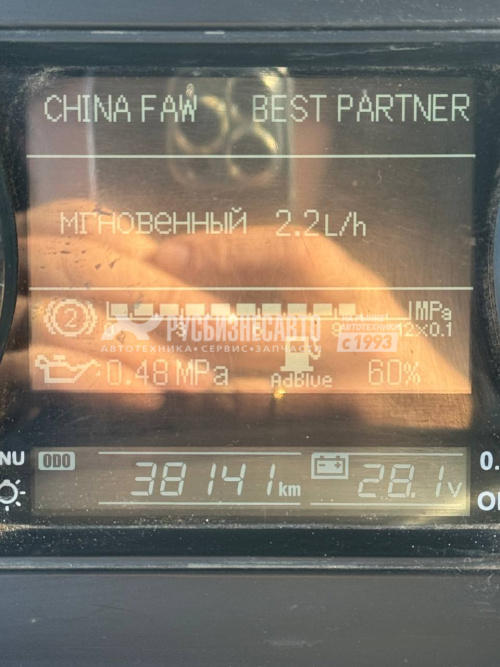 Купить КМУ FAW J6 (6x6) + HRS 216  б/у (2023 г.в. 38 141 км. 1140 м/ч)(6006) - Сбер комиссия в компании Русбизнесавто - изображение 8