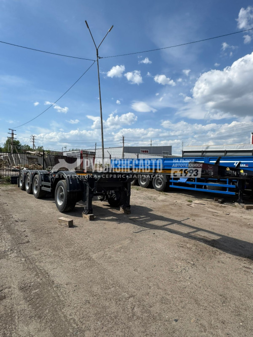 Купить ЧМЗАП 99903-053-К40 п/п-контейнеровоз с вынесенной осью, ССУ1100мм, 1 x 40'Tunnel или 1x40'HC Tunnel в компании Русбизнесавто - изображение 12