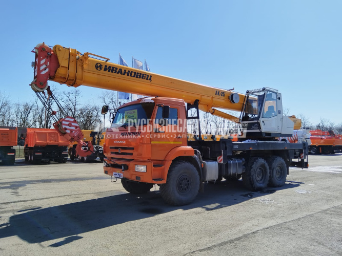 Купить Автокран Ивановец КС-45717К-3Р шасси КАМАЗ 43118 б/у (2023 г.в., 15 746 км., 950 м/ч)(0582) в компании Русбизнесавто - изображение 15