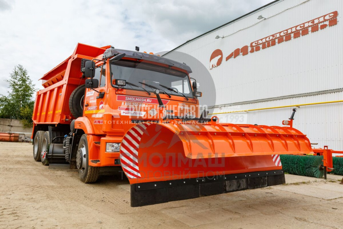 Купить 7881021 на самосвале Камаз-65115 (ПС-8,5+отвал-3+щетка) (КДМ) в компании Русбизнесавто - изображение 0