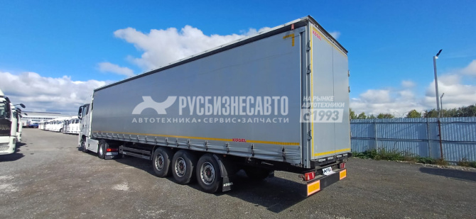 Купить KOGEL CARGO S24-1 ПОЛУПРИЦЕП (штора, ворота)(2021г.)(1940) в компании Русбизнесавто - изображение 1