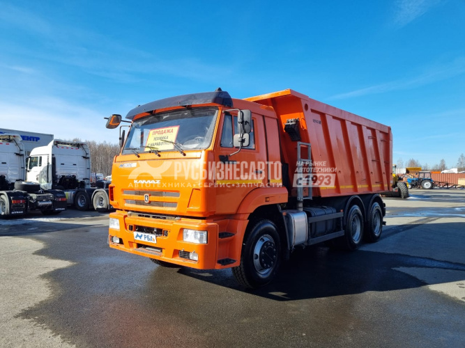 Купить Самосвал КАМАЗ 6520-53 б/у (2022 г., 30 730 км.)(2097) в компании Русбизнесавто - изображение 8