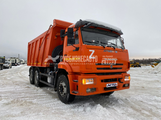 Купить КАМАЗ 6520-53 самосвал б/у (2021 г., 64 908 км.)(0097) в компании Русбизнесавто - изображение 5