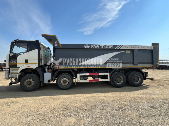 Купить Самосвал FAW J6 (8x4) U-обр. кузов б/у (2023 г.в. 76 727  км.)(1151) в компании Русбизнесавто - изображение 3