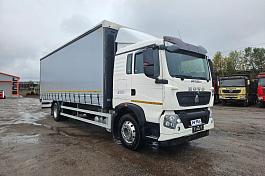 Платформа бортовая АБ-73ZZ11-HS на шасси HOWO T5G 4х2 (евроштора) б/у (2024г.;78 745 км.)(0348)