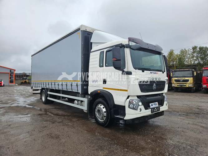 Купить Платформа бортовая АБ-73ZZ11-HS на шасси HOWO T5G 4х2 (евроштора) б/у (2024г.;78 745 км.)(0348) в компании Русбизнесавто - изображение 0