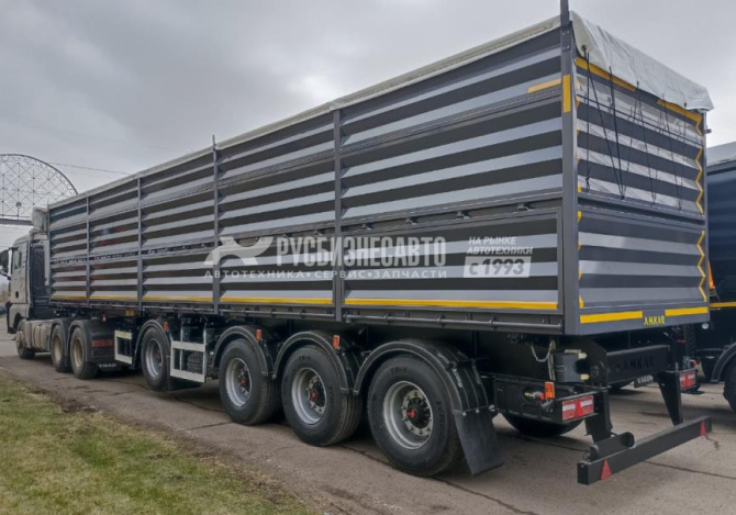 Купить АВТОМАСТЕР мод. АМ9454-20S П/п бортовой зерновоз, V-60м3, 4 оси Ceylan, вынес. ось, ворота в компании Русбизнесавто - изображение 1