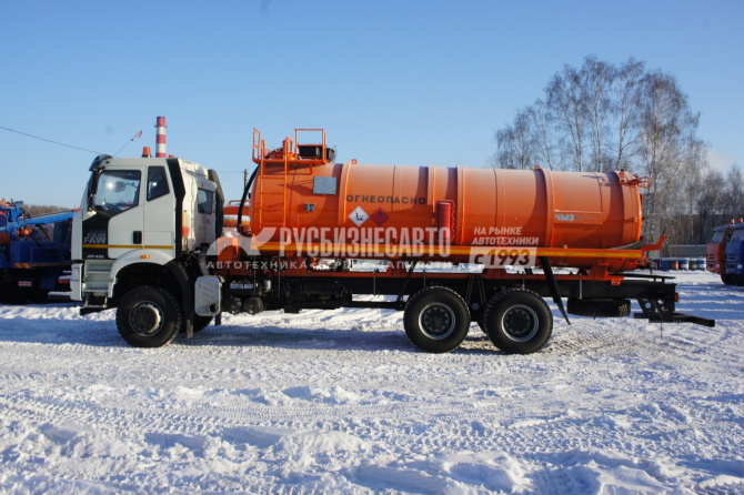 Купить АКН-15ОД-FAW-3250 (6х4, шасси 4800) (15 м3, 1 отс., откр.днище, насос КО-510, ДОПОГ, ЧМЗ) в компании Русбизнесавто - изображение 1