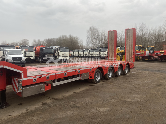 Купить Полуприцеп трал TIRKON LWB4A , 4 оси, раздвижной, г/п 51000 кг в компании Русбизнесавто - изображение 5