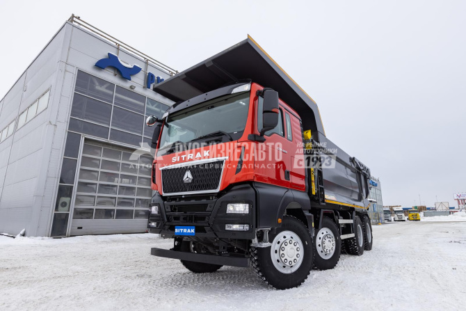 Купить Самосвал SITRAK C7H MAX 8x4 ( ZZ3316V306ME ) / 6.15*2.3*1.65 / 23 м3 / скальный / R24 в компании Русбизнесавто - изображение 0