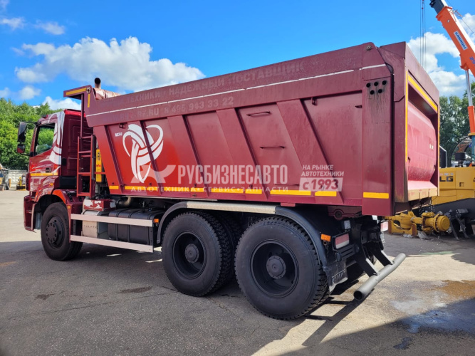 Купить КАМАЗ 6580-87 (S5) самосвал  б/у (2020 г., 95 464 км.) в компании Русбизнесавто - изображение 5