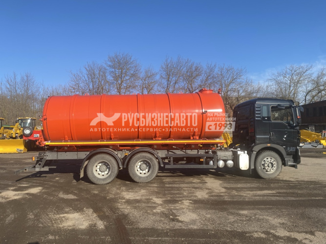 Купить МВ-19-HOWO T5G 6x4  (6х4, шасси 4600) (вакуумная машина, 19 м3, насос КО-510, СПЕКТР) в компании Русбизнесавто - изображение 5
