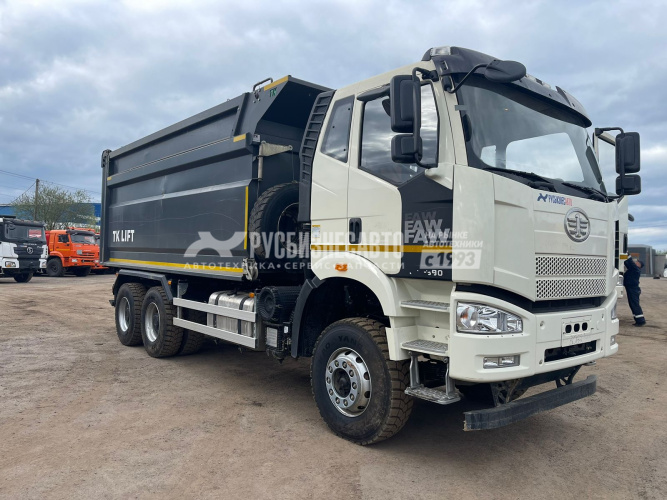 Купить Самосвал FAW J6 (6x4) б/у (2023 г. 16 845 км)(6062) в компании Русбизнесавто - изображение 1