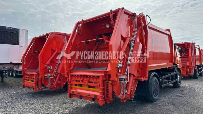 Купить КО-427-72 на шасси КАМАЗ 53605-3950-48 Мусоровоз с задней загрузкой, портал, 18,5 м3 в компании Русбизнесавто - изображение 14
