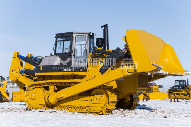 Купить Бульдозер гусеничный ZOOMLION ZD320-3 (кондиционер, гусеница 560мм, однозубый рыхлитель) в компании Русбизнесавто - изображение 7