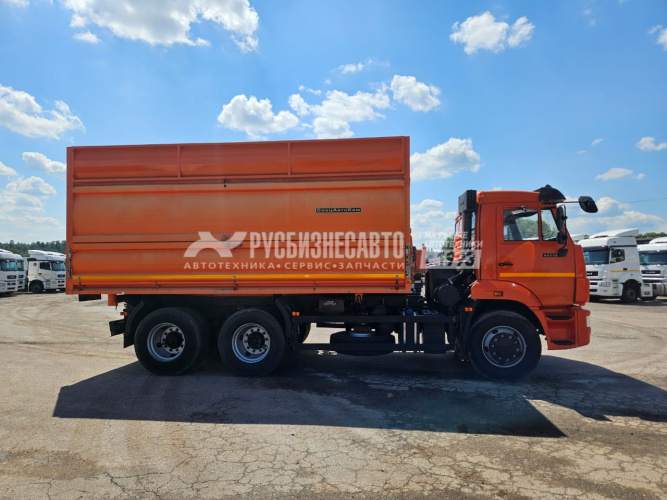 Купить КАМАЗ 68901Е самосвал 3-х сторонний СпецАвтоКам на шасси 65115-23052-50 б/у (2021 г.в. 5 777км.) в компании Русбизнесавто - изображение 5