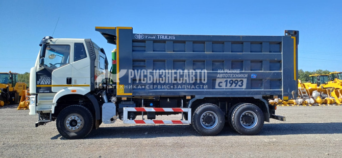 Купить Самосвал FAW J6 (6x4) б/у (2023 г.в. 22 514 км.)(9809)(новая резина) в компании Русбизнесавто - изображение 2