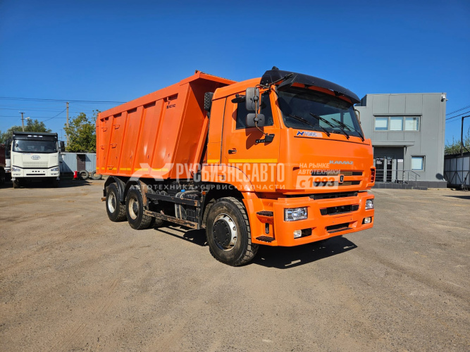 Купить КАМАЗ 6520-53 самосвал б/у (2022 г., 26 205 км.)(7068) - новая резина в компании Русбизнесавто - изображение 0