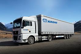 Сцепка Тягач SITRAK C7H MAX 4x2 с Полуприцепом KRONE SDP27 eLB50-CS