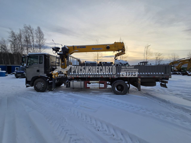 Купить Бортовой HOWO T5G 4х2 с КМУ XCMG SQS200RU-6 б/у (2023 г.в., 35 598 км.) (0394) в компании Русбизнесавто - изображение 8