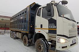 Самосвал FAW J6 (8х4) б/у (2022 г., 161 149 км) (8777) Сбер комиссия - Бронь Муратов Н.В.