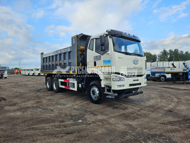 Купить Самосвал FAW J6 (6x4) б/у (2022 г. 16 547 км) в компании Русбизнесавто - изображение 0