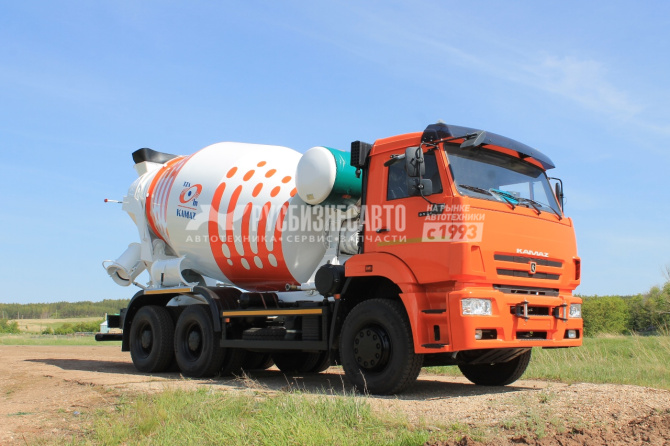 Купить Автобетоносмеситель 58149W на шасси КАМАЗ 6520-3910-49 (Евро-5)9м3 в компании Русбизнесавто - изображение 1