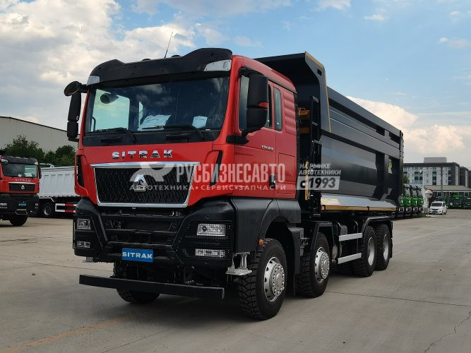 Купить Самосвал SITRAK C7H MAX 8x4 ( ZZ3316V306ME ) / 6.3*2.3*1.5+0.3 / 22-26 м3 / наклон в компании Русбизнесавто - изображение 0