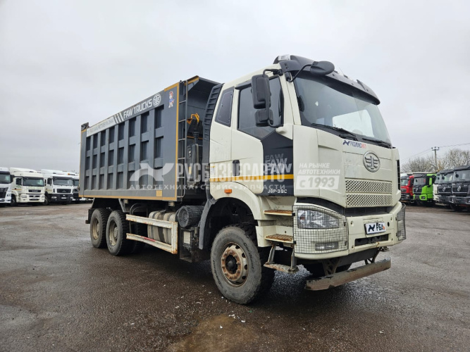 Купить Самосвал FAW J6 6x4 б/у (2022 г.в.,70 197 км.)(8812)Сбер комиссия в компании Русбизнесавто - изображение 0