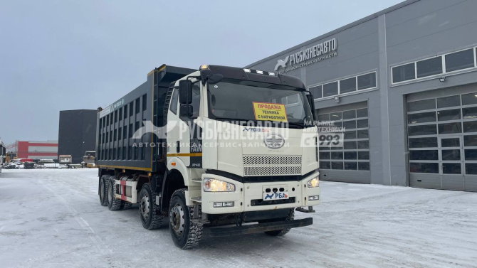 Купить Самосвал FAW J6 (8х4) б/у (2023 г., 18 739 км)(6012) в компании Русбизнесавто - изображение 0