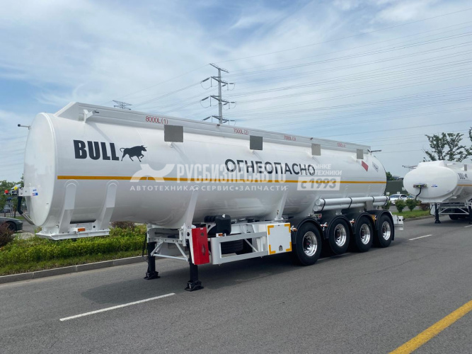 Купить ППЦ-32 BULL (светлые НП, 32м3, 4 отс., ниж. налив, сист. рек., 4 оси SAF, WABCO) в компании Русбизнесавто - изображение 2