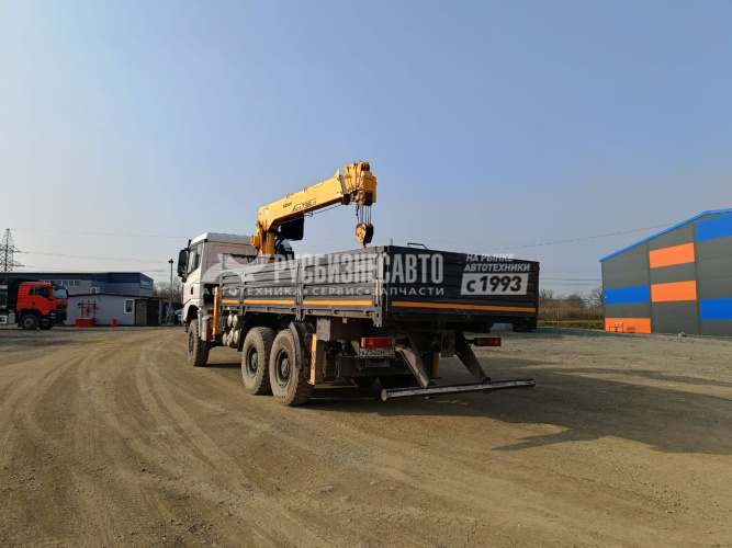 Купить КМУ SHACMAN X3000 SX32586V385 (6*6, Евро-5) + SOOSAN SCS736LII верх.упр. б/у (2023г. 64684км) (0016) в компании Русбизнесавто - изображение 5