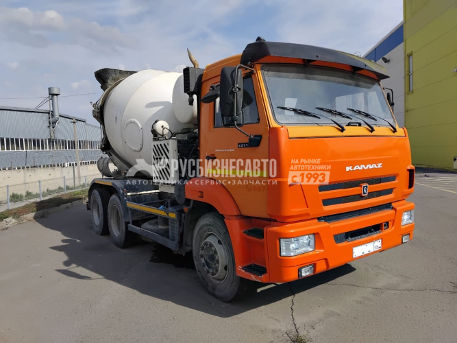 Купить Автобетоносмеситель ТЗА, Камаз 65115, 7м3 б/у (2022 г., 22 478 км)(0391) в компании Русбизнесавто - изображение 0