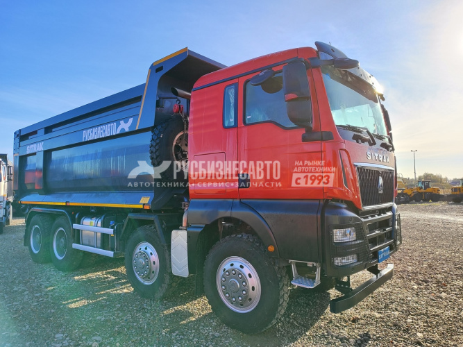 Купить Самосвал SITRAK C7H MAX 8x4 ( ZZ3316V306ME ) / 6.5*2.3*1.5+0.5 / 23-30 м3 / прямой / R24 в компании Русбизнесавто - изображение 1