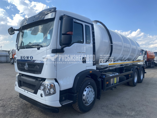 Купить МВ-15 HOWO T5G (6х4, шасси 4600) (вакуумная машина, 15 м3, насос КО-510, СПЕКТР) в компании Русбизнесавто - изображение 19