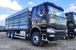 FAW CA3250 ПЛАНЕТА 5529FW2 бортовой зерновоз 35 м.куб.6х4